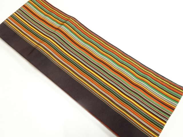 JAPANESE HANHABA OBI / CHIKUZEN HAKATA / REVERSIBLE